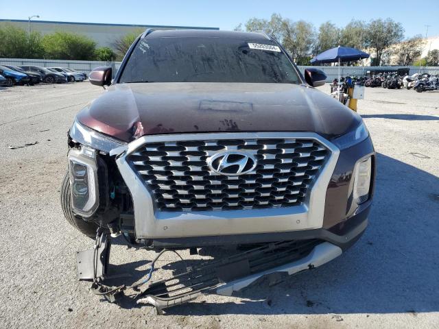 KM8R3DHE4MU303721 - 2021 HYUNDAI PALISADE SEL MAROON photo 5