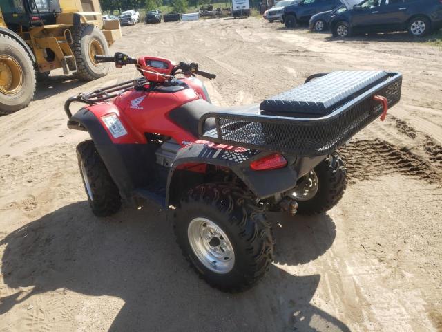 1HFTE330074201093 - 2007 HONDA TRX680 FA RED photo 3