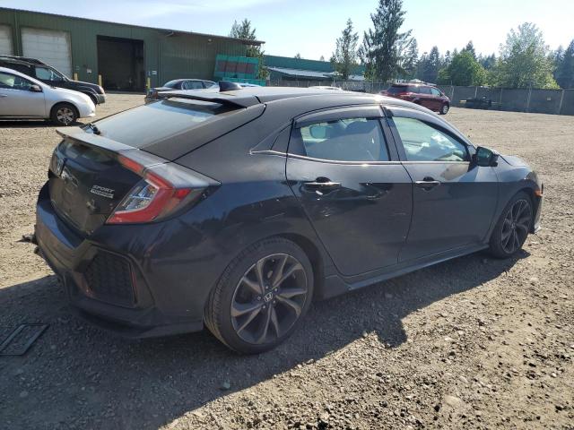 SHHFK7H98JU406089 - 2018 HONDA CIVIC SPORT TOURING BLACK photo 3