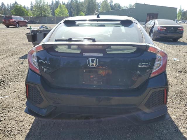 SHHFK7H98JU406089 - 2018 HONDA CIVIC SPORT TOURING BLACK photo 6