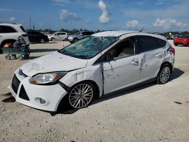 1FAHP3M20CL298537 - 2012 FORD FOCUS SEL WHITE photo 1