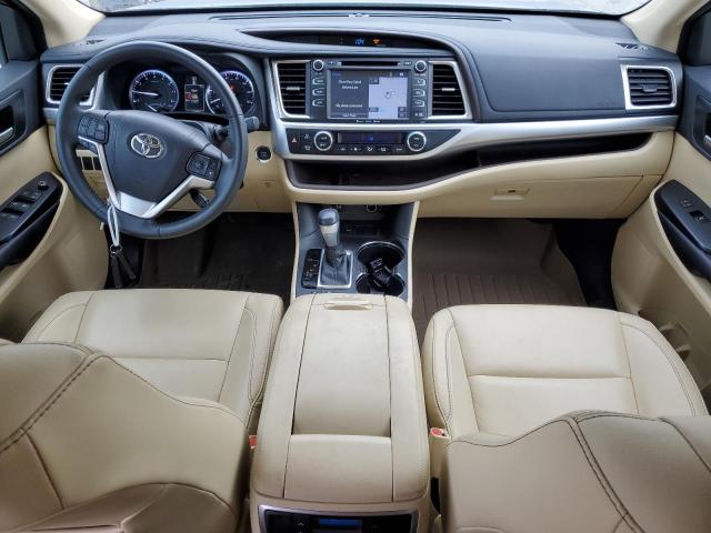 5TDKKRFH2GS181761 - 2016 TOYOTA HIGHLANDER XLE BLUE photo 8