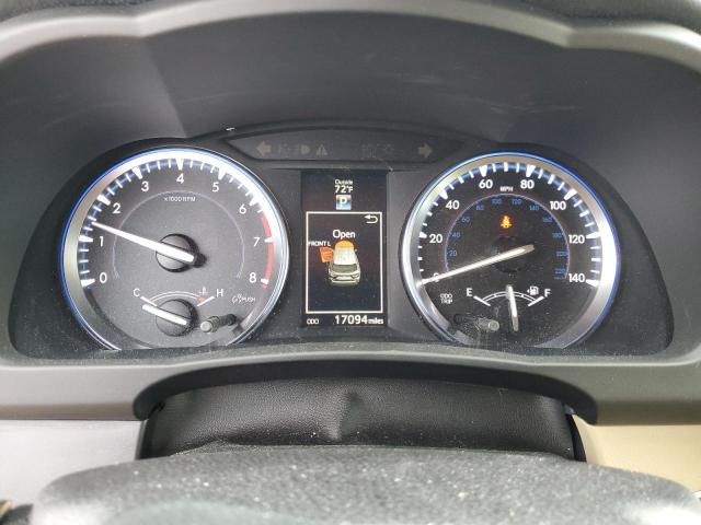 5TDKKRFH2GS181761 - 2016 TOYOTA HIGHLANDER XLE BLUE photo 9