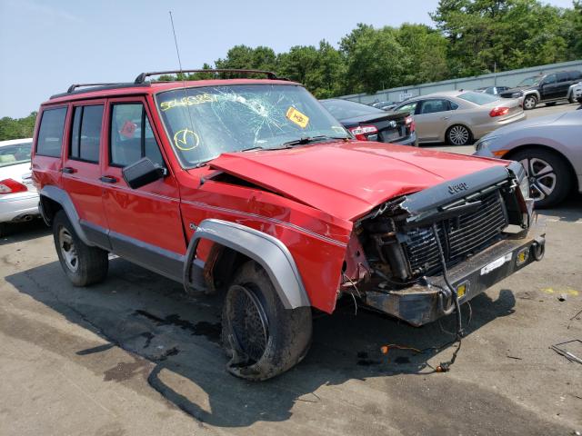 1J4FJ78S0SL615603 - 1995 JEEP CHEROKEE COUNTRY RED photo 1