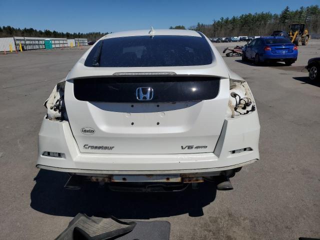 5J6TF2H56DL004074 - 2013 HONDA CROSSTOUR EXL თეთრი ფოტო 6
