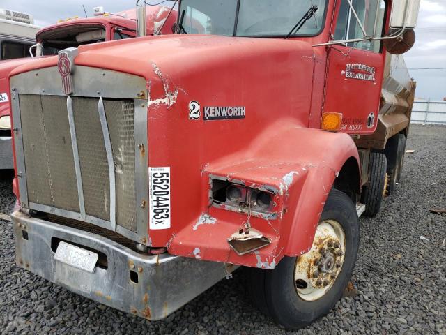 1XKDD29X9JS511301 - 1988 KENWORTH TRACTOR T800 RED photo 9
