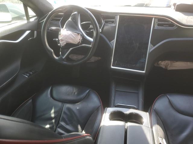 5YJSA1H11EFP61721 - 2014 TESLA MODEL S 白色 照片 8