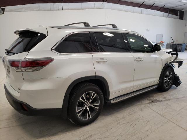 5TDKKRFH6GS134538 - 2016 TOYOTA HIGHLANDER XLE Ağ foto 3