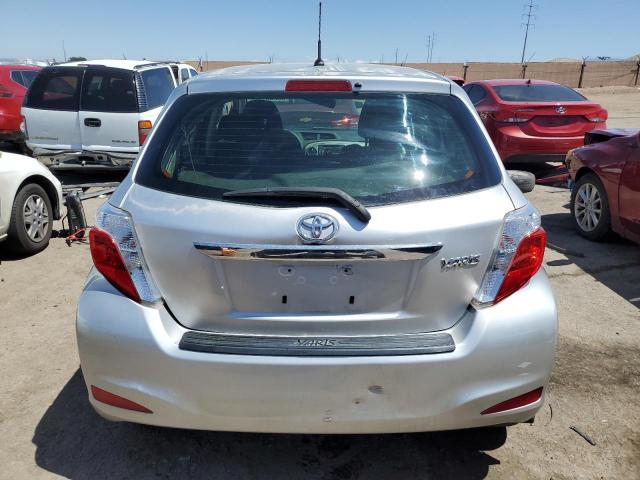 JTDKTUD35DD562521 - 2013 TOYOTA YARIS SILVER photo 6