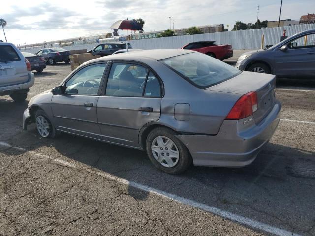 1HGES16325L017901 - 2005 HONDA CIVIC DX VP GRAY photo 2