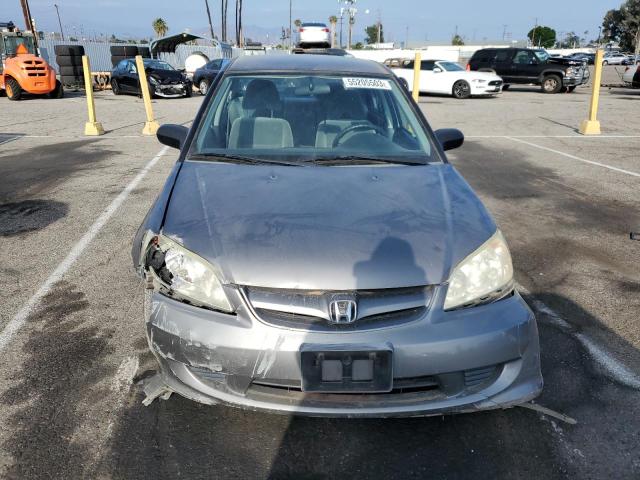 1HGES16325L017901 - 2005 HONDA CIVIC DX VP Boz foto 5