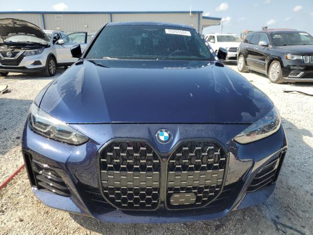 WBA13AW05RFR90854 - 2024 BMW M440XI GRAN COUPE BLUE photo 5