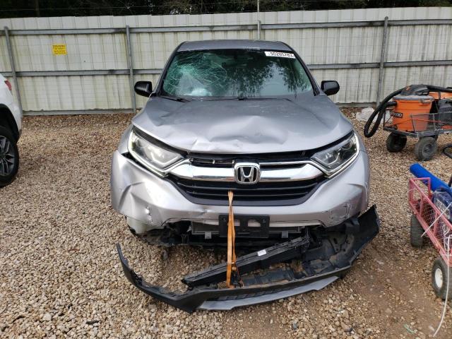 2HKRW5H33KH406782 - 2019 HONDA CR-V LX SILVER photo 5