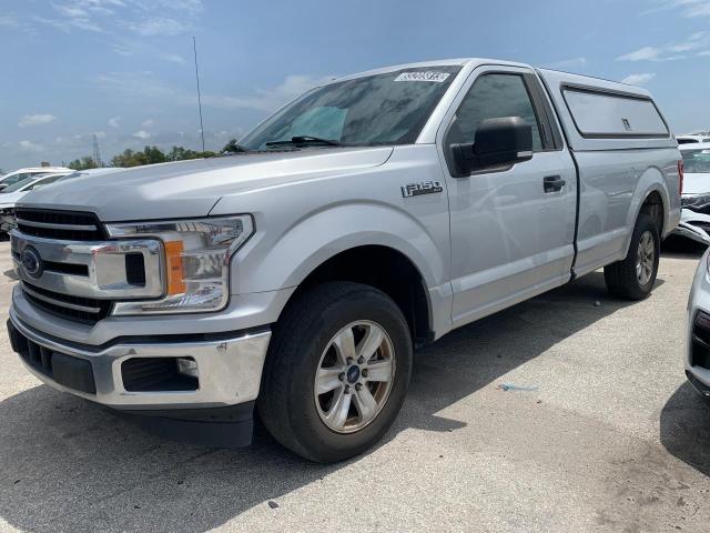 1FTNF1CG7JKC57617 - 2018 FORD F150 SILVER photo 1