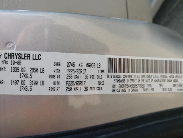 2A8HR54X99R577666 - 2009 CHRYSLER TOWN & COU TOURING 银色 照片 13