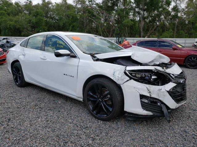 1G1ZD5ST5MF042045 - 2021 CHEVROLET MALIBU LT WHITE photo 4