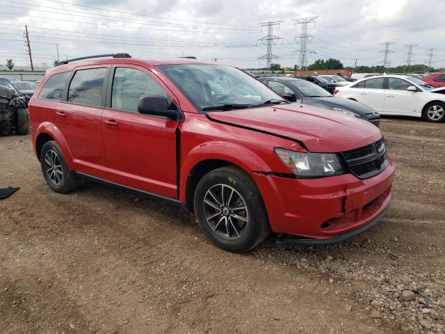 3C4PDCAB0JT529862 - 2018 DODGE JOURNEY SE RED photo 4