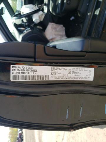 1C4RJFAG4MC515509 - 2021 JEEP GRAND CHER LAREDO BLACK photo 12