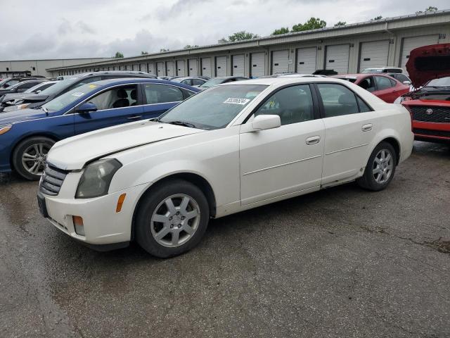 1G6DM56T750236711 - 2005 CADILLAC CTS WHITE photo 1