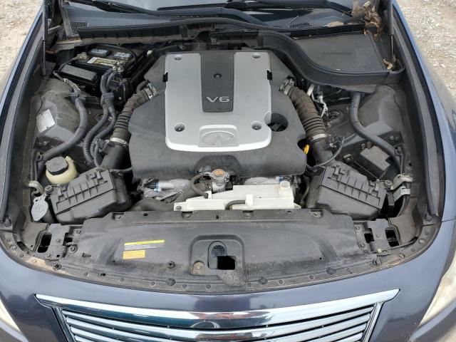 JN1DV6AR0BM650805 - 2011 INFINITI G25 GRAY photo 11