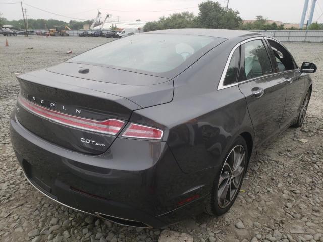 3LN6L5D90KR627822 - 2019 LINCOLN MKZ RESERVE I GRAY photo 3