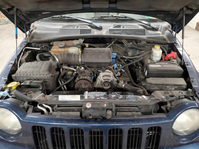 1J4GL58K23W720226 - 2003 JEEP LIBERTY LIMITED BLUE photo 11