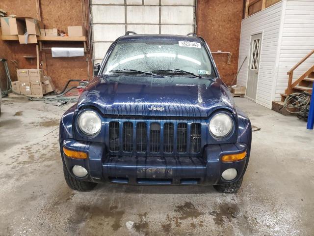 1J4GL58K23W720226 - 2003 JEEP LIBERTY LIMITED BLUE photo 5