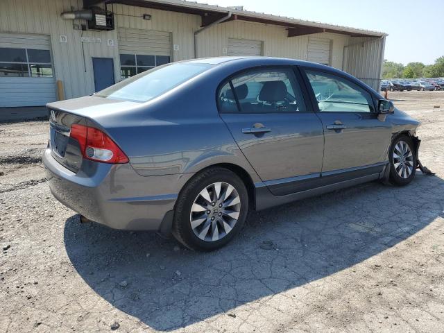 19XFA1F95AE052252 - 2010 HONDA CIVIC EXL ნაცრისფერი ფოტო 3