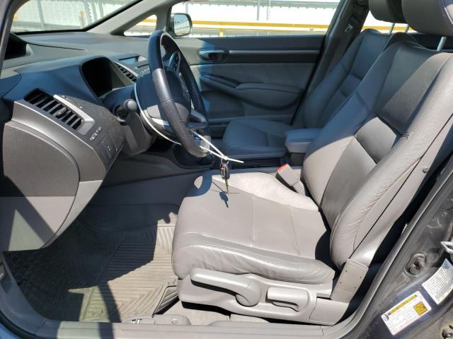 19XFA1F95AE052252 - 2010 HONDA CIVIC EXL ნაცრისფერი ფოტო 7