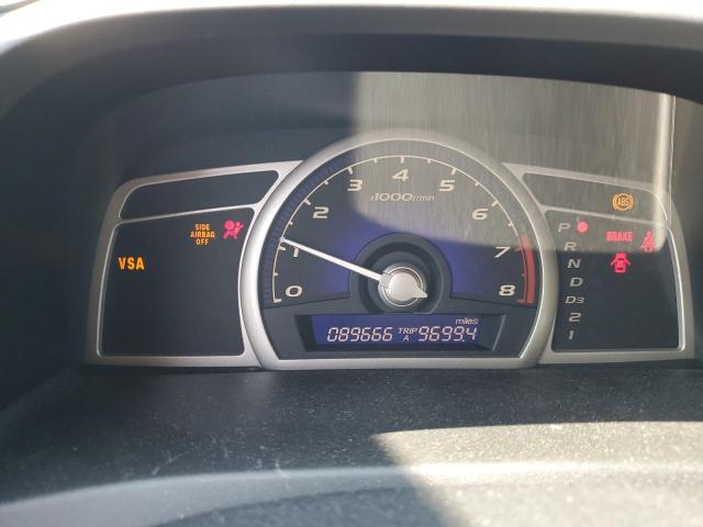 19XFA1F95AE052252 - 2010 HONDA CIVIC EXL ნაცრისფერი ფოტო 9