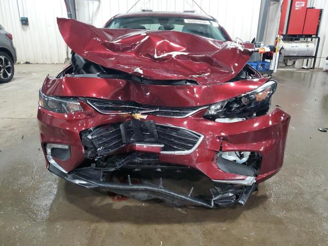 1G1ZE5STXGF287425 - 2016 CHEVROLET MALIBU LT RED photo 5