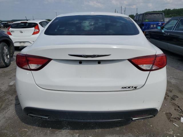 1C3CCCBB3FN505602 - 2015 CHRYSLER 200 S WHITE photo 6