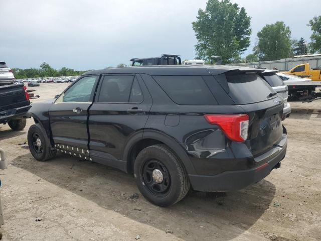 1FM5K8AW0PNA10005 - 2023 FORD EXPLORER POLICE INTERCEPTOR Siyah fotoğraf 2