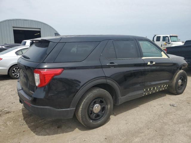 1FM5K8AW0PNA10005 - 2023 FORD EXPLORER POLICE INTERCEPTOR Siyah fotoğraf 3