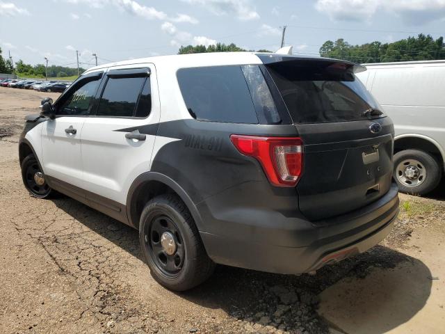 1FM5K8ARXHGC07165 - 2017 FORD EXPLORER POLICE INTERCEPTOR BLACK photo 2
