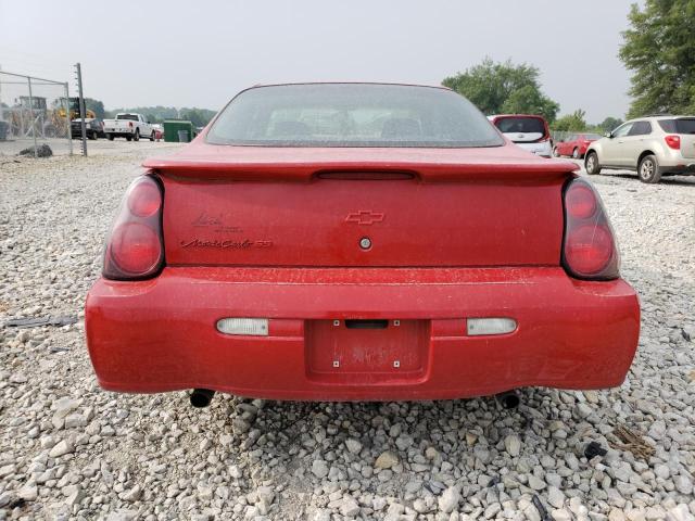 2G1WX12K839293224 - 2003 CHEVROLET MONTE CARL SS RED photo 6