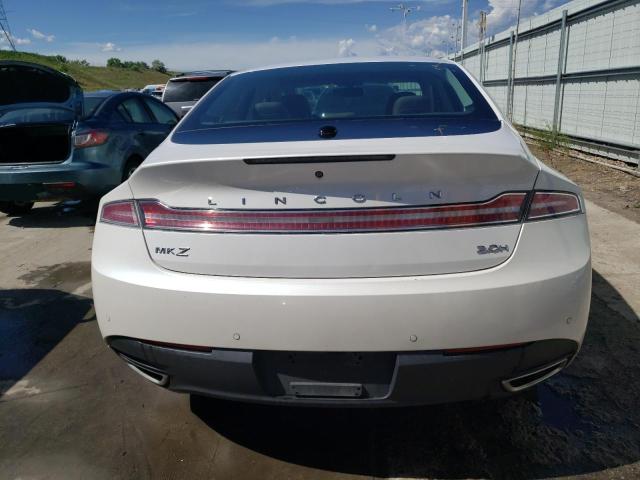 3LN6L2LU1ER812387 - 2014 LINCOLN MKZ HYBRID WHITE photo 6