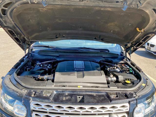 SALWR2WF0EA364484 - 2014 LAND ROVER RANGE ROVE HSE BLACK photo 8