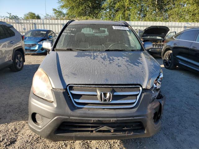 JHLRD78886C023714 - 2006 HONDA CR-V EX SILVER photo 5