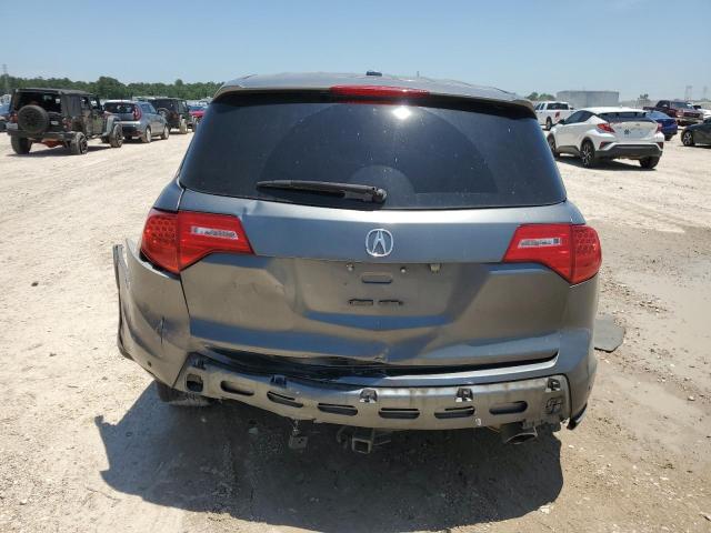 2HNYD28729H501902 - 2009 ACURA MDX SPORT GRAY photo 6