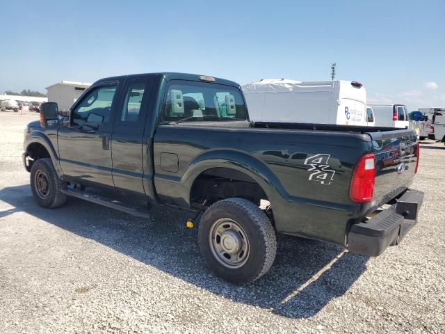 1FT7X2B67FEC55957 - 2015 FORD F250 SUPER DUTY GREEN photo 2