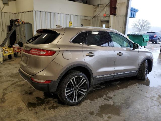 5LMTJ3DH1JUL32477 - 2018 LINCOLN MKC RESERVE ოქროსფერი ფოტო 3