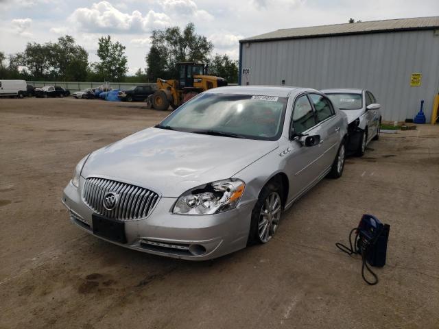 1G4HC5EM4BU116070 - 2011 BUICK LUCERNE CXL SILVER photo 2