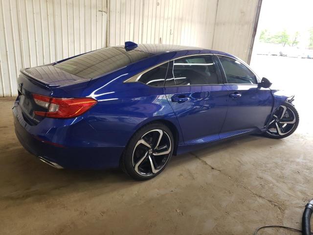 1HGCV1F35JA157624 - 2018 HONDA ACCORD SPORT Синій фото 3