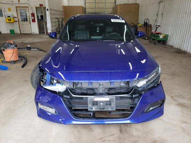 1HGCV1F35JA157624 - 2018 HONDA ACCORD SPORT Синій фото 5