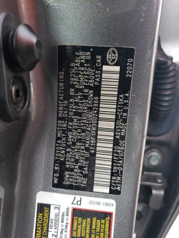 4T1BF1FK3GU242866 - 2016 TOYOTA CAMRY SE LE Boz foto 13