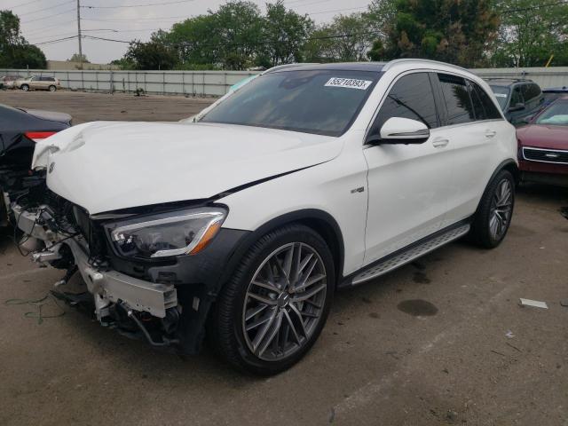 WDC0G6EB3LF754031 - 2020 MERCEDES-BENZ GLC 43 4MATIC AMG WHITE photo 1