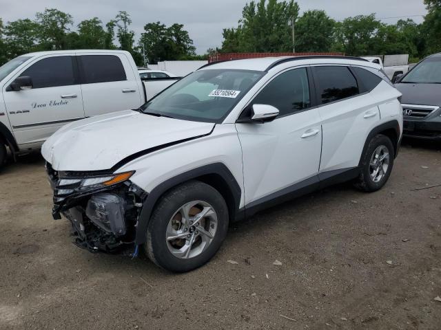 5NMJB3AE7NH028704 - 2022 HYUNDAI TUCSON SEL WHITE photo 1