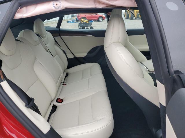 5YJSA1E54RF542748 - 2024 TESLA MODEL S RED photo 10