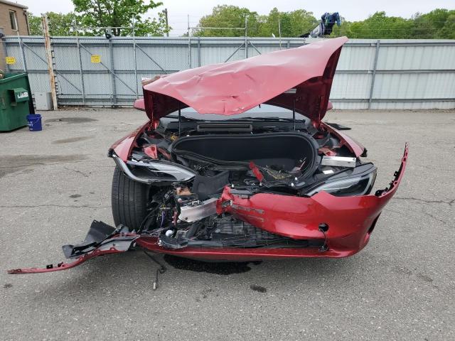 5YJSA1E54RF542748 - 2024 TESLA MODEL S RED photo 5